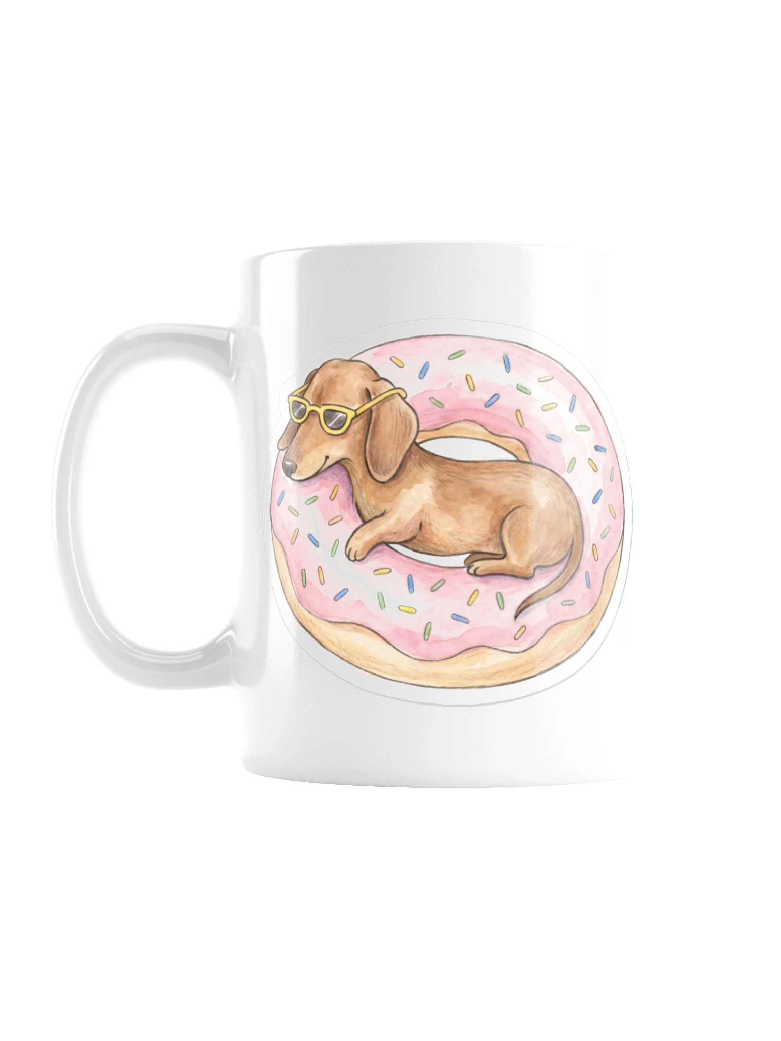 Donut Float Doxie Mug product image (1)