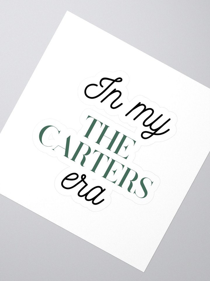 THE CARTERS Era Stickers product image (2)