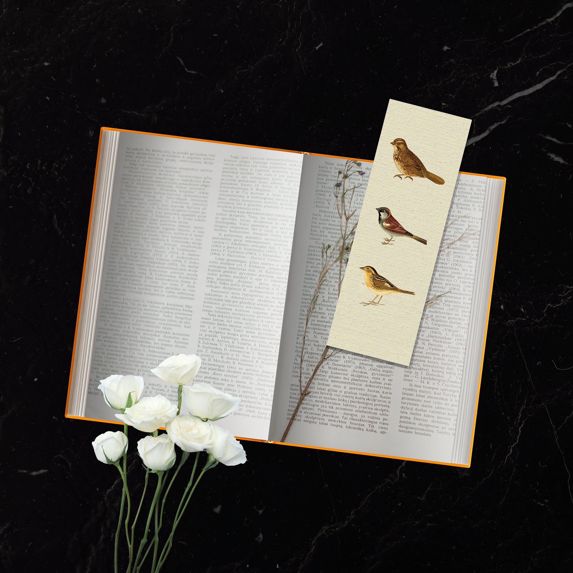 Sparrow Bookmark product image (4)