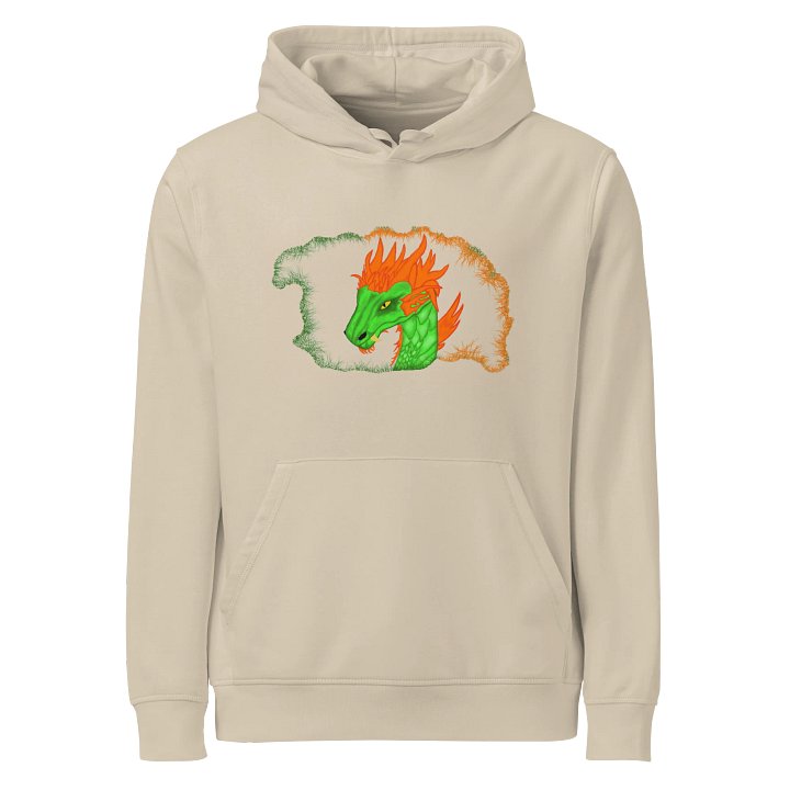 Dragon Fire Unisex Organic Hoodie product image (1)