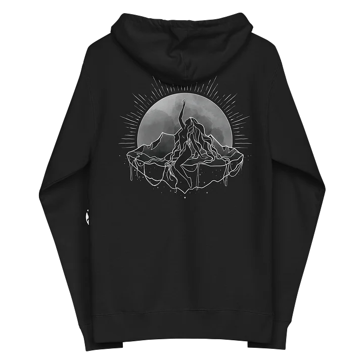 𝖌𝖆𝖎𝖆 fleece zip-up hoodie product image (1)