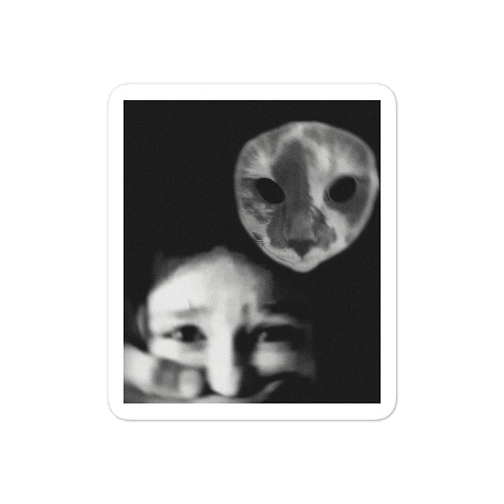 Kitty Quiet Sticker (Set of 1) product image (1)