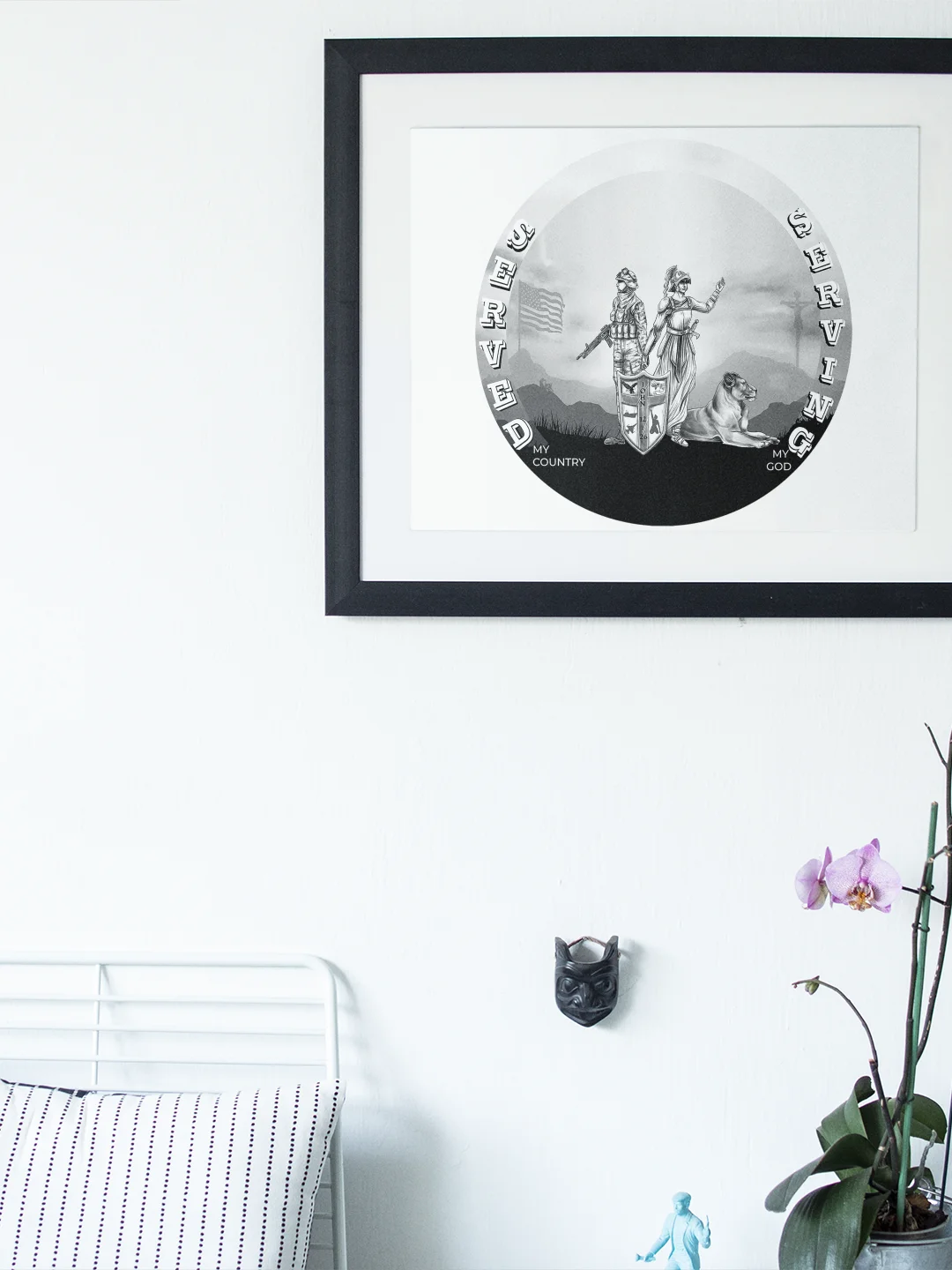 Wall Art Served/Serving (Spirit of D'Vorah) product image (1)