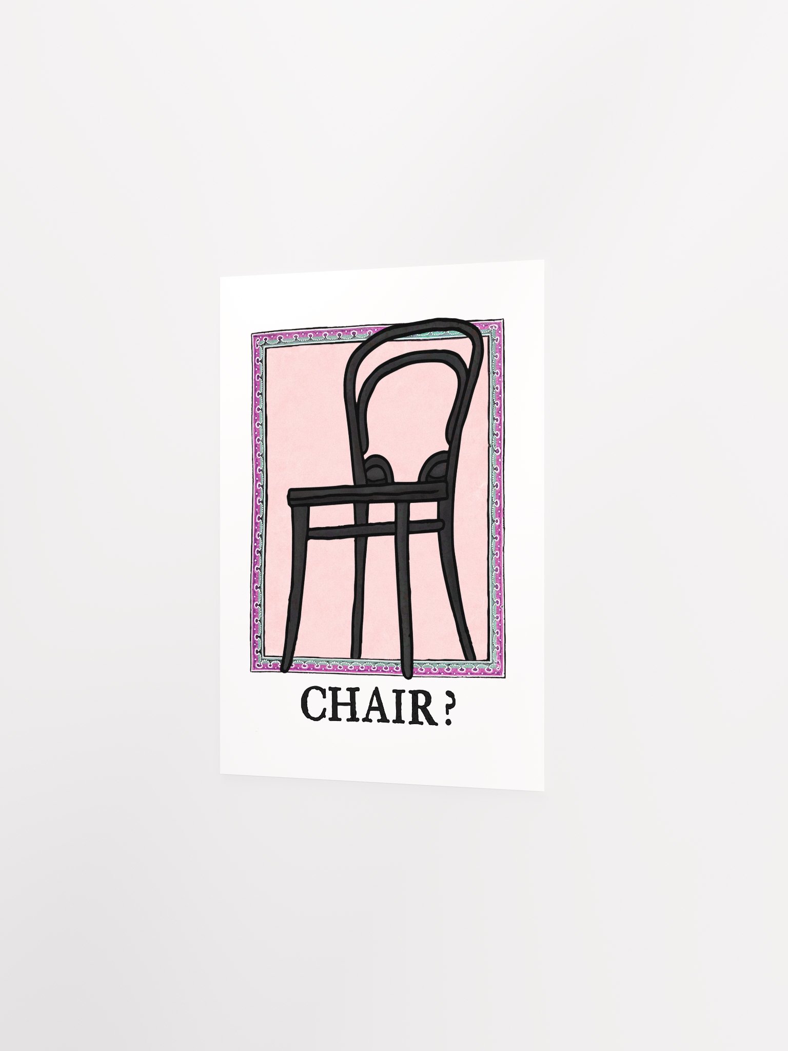 CHAIR? Poster product image (6)