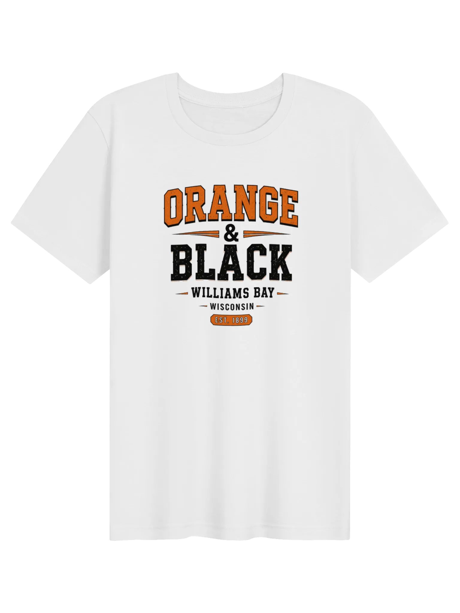 Orange & Black Tee product image (1)