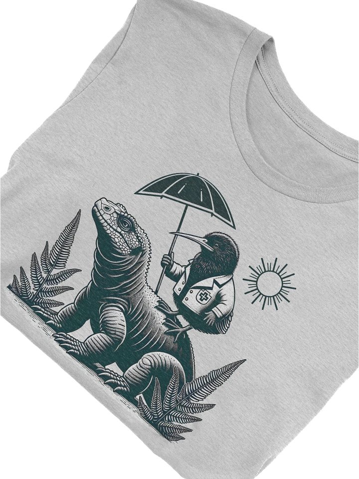Retro Kiwi and Tuatara Rescue T-Shirt, Animal Rescue Tee, Wildlife Helper Gift, Wildlife Rescue Vet T-Shirt product image (2)