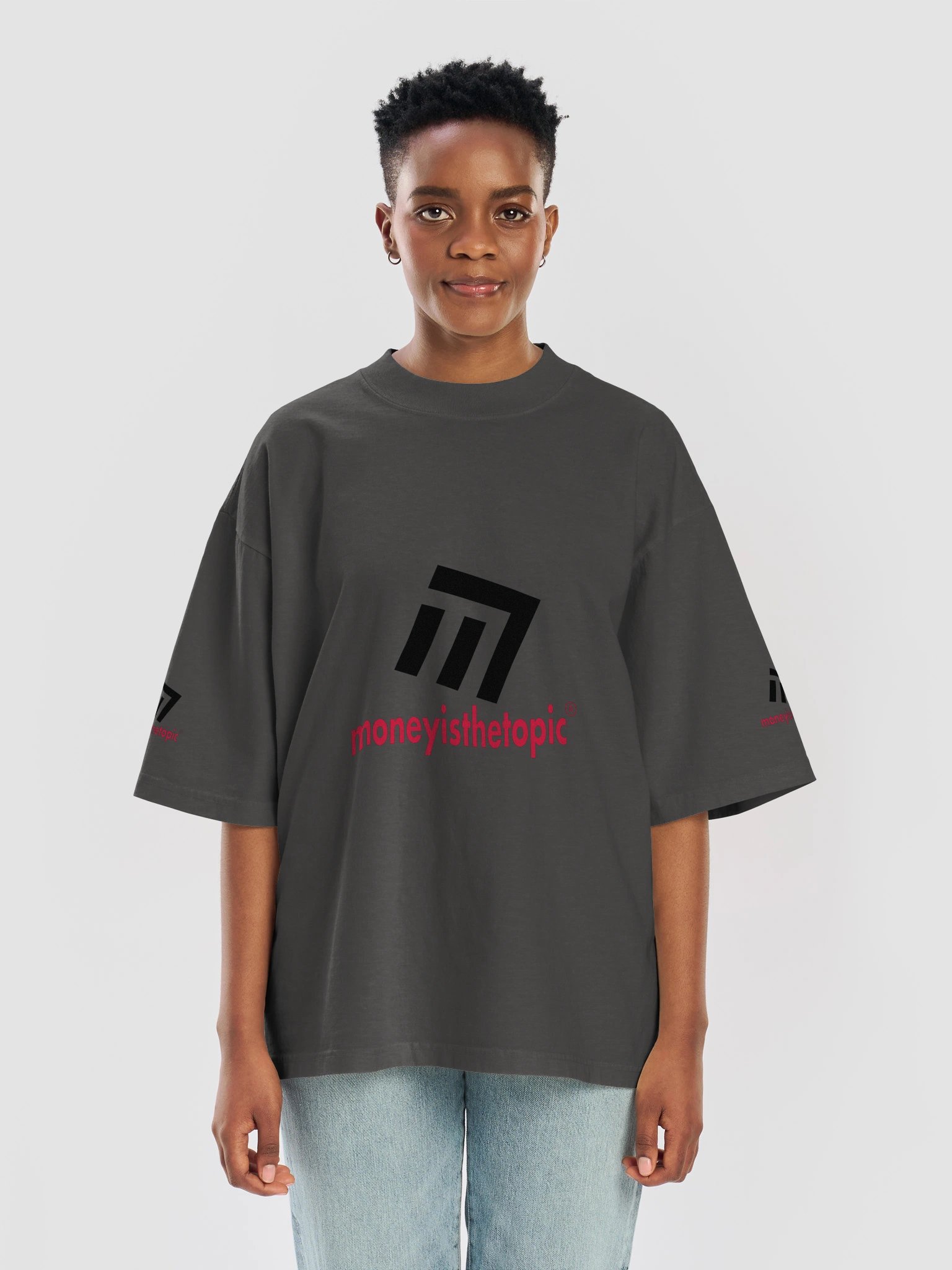 MITT Logo Cropped Oversized SS Tee UNISEX product image (9)