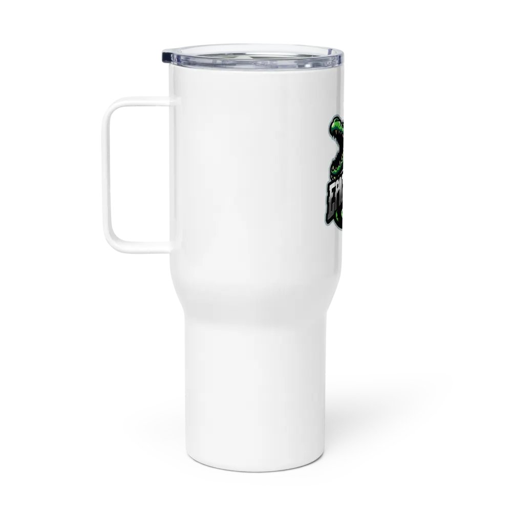 V2 Logo Travel Mug with a Handle product image (1)