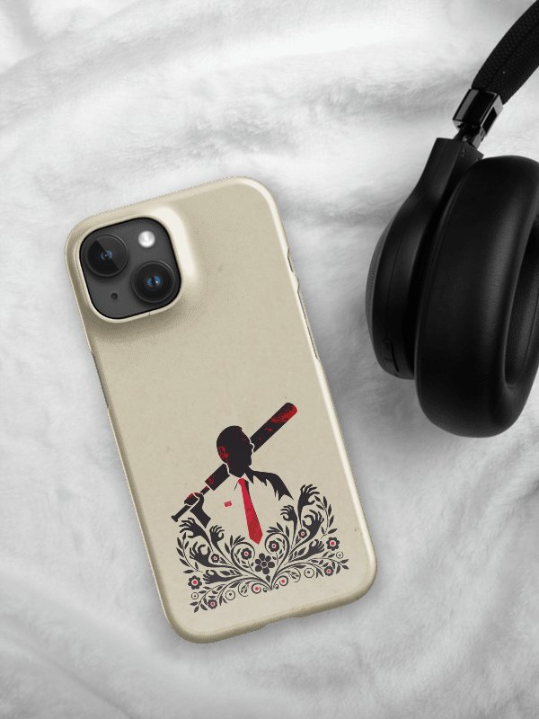 Shaun of the Dead iPhone Case – Snap Folk Art Zombie Comedy Cover product image (1)