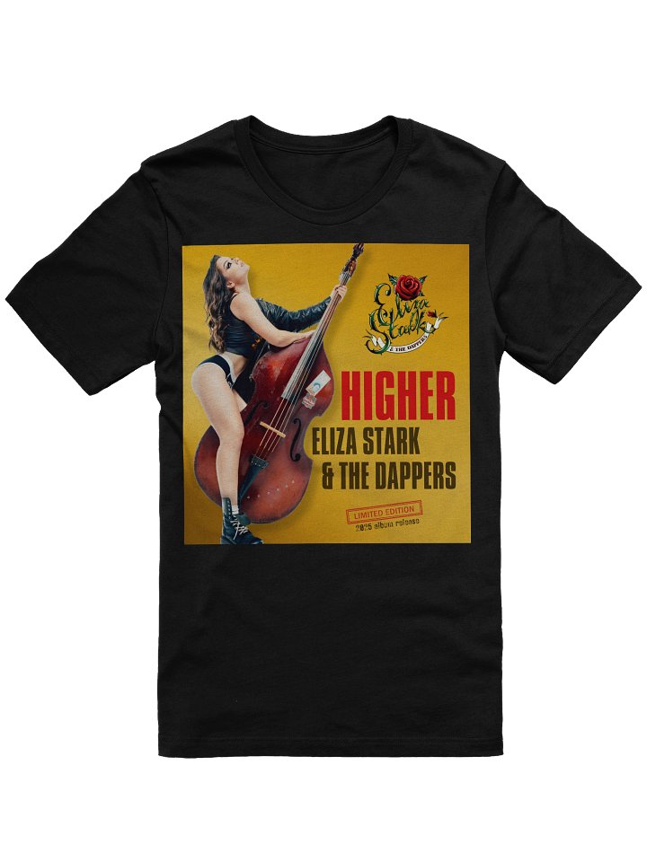 Higher Tee - Black (Man's Fit) product image (1)