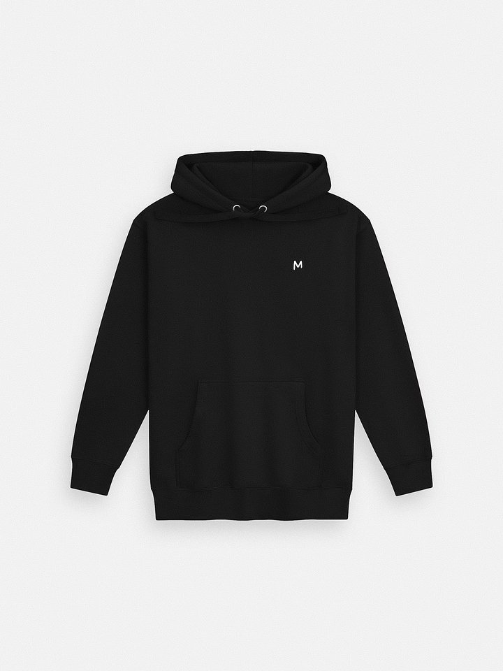 MUYE LOGO HOODIE - WHITE EMBROIDERY product image (1)