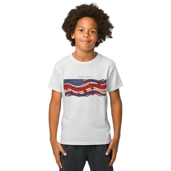 Patriotic Poppies Youth Sports Tee product image (9)