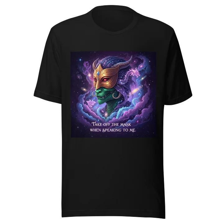 Cosmic Mask Off Unisex T-Shirt product image (1)