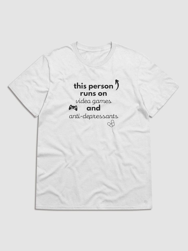Video games & Anti-Depressants Lightweight Tee product image (2)