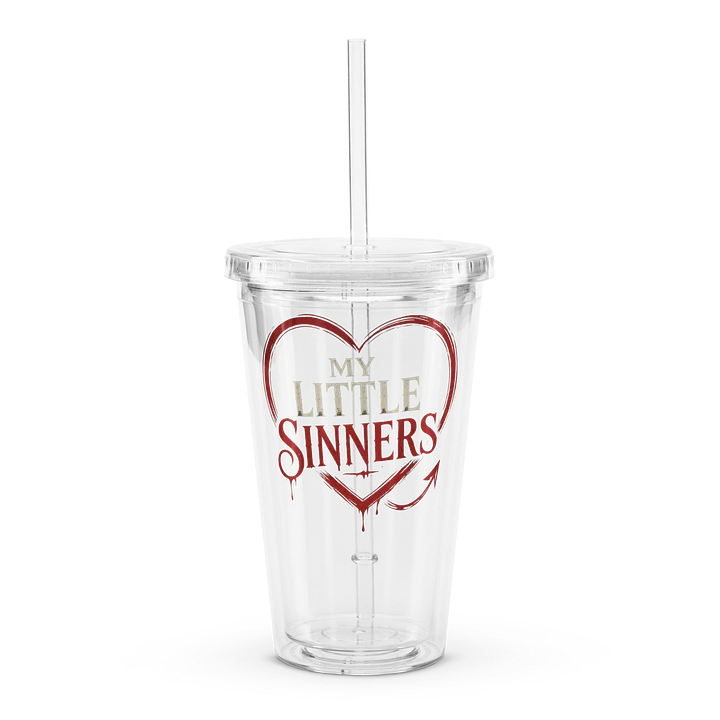 My Little Sinners — Grunge Heart Tumbler (16 oz) product image (1)