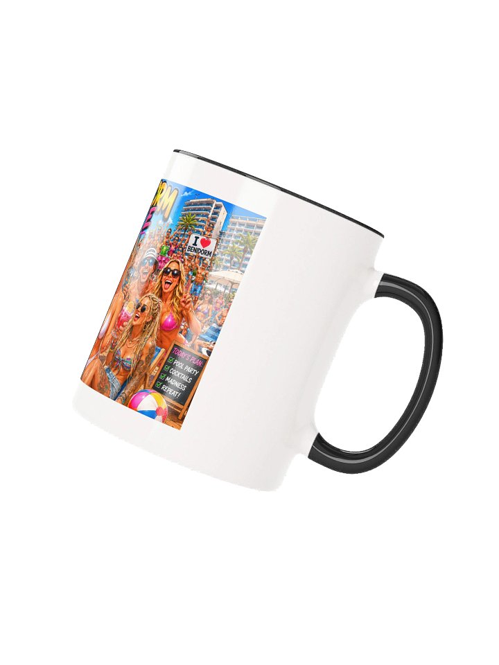 Benidorm Crazy E Pool Party Mug Color Handle product image (16)