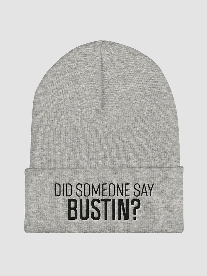 Did Someone Say Bustin? Cuffed Beanie product image (1)