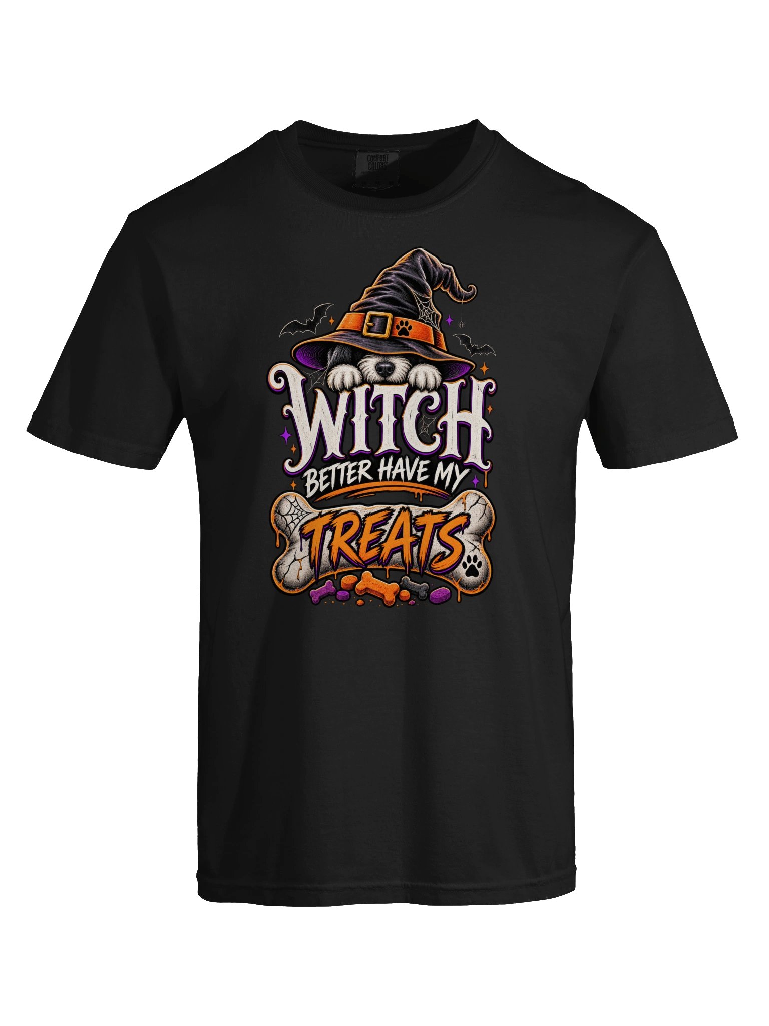 Witch Better Have My Treats Halloween T-Shirt – Funny Dog Lover Tee product image (7)