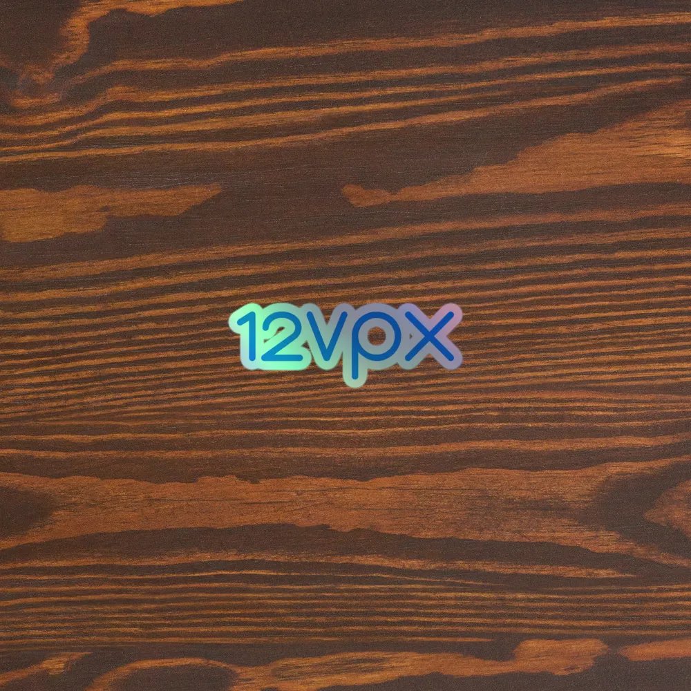 Holographic Sticker - 12VPX product image (5)