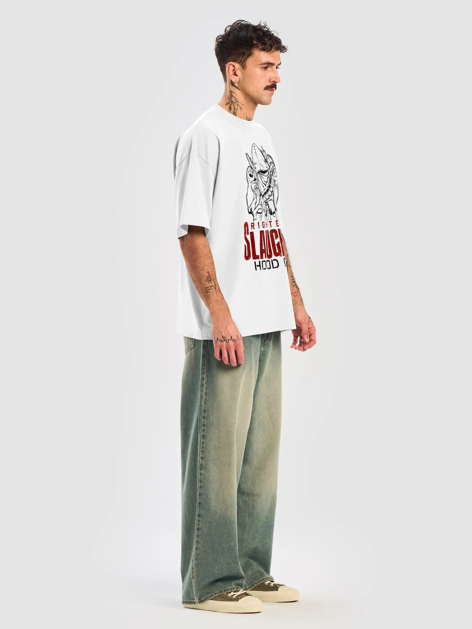 GTA VI Righteous Slaughter Hood Ops Oversized T-Shirt product image (2)