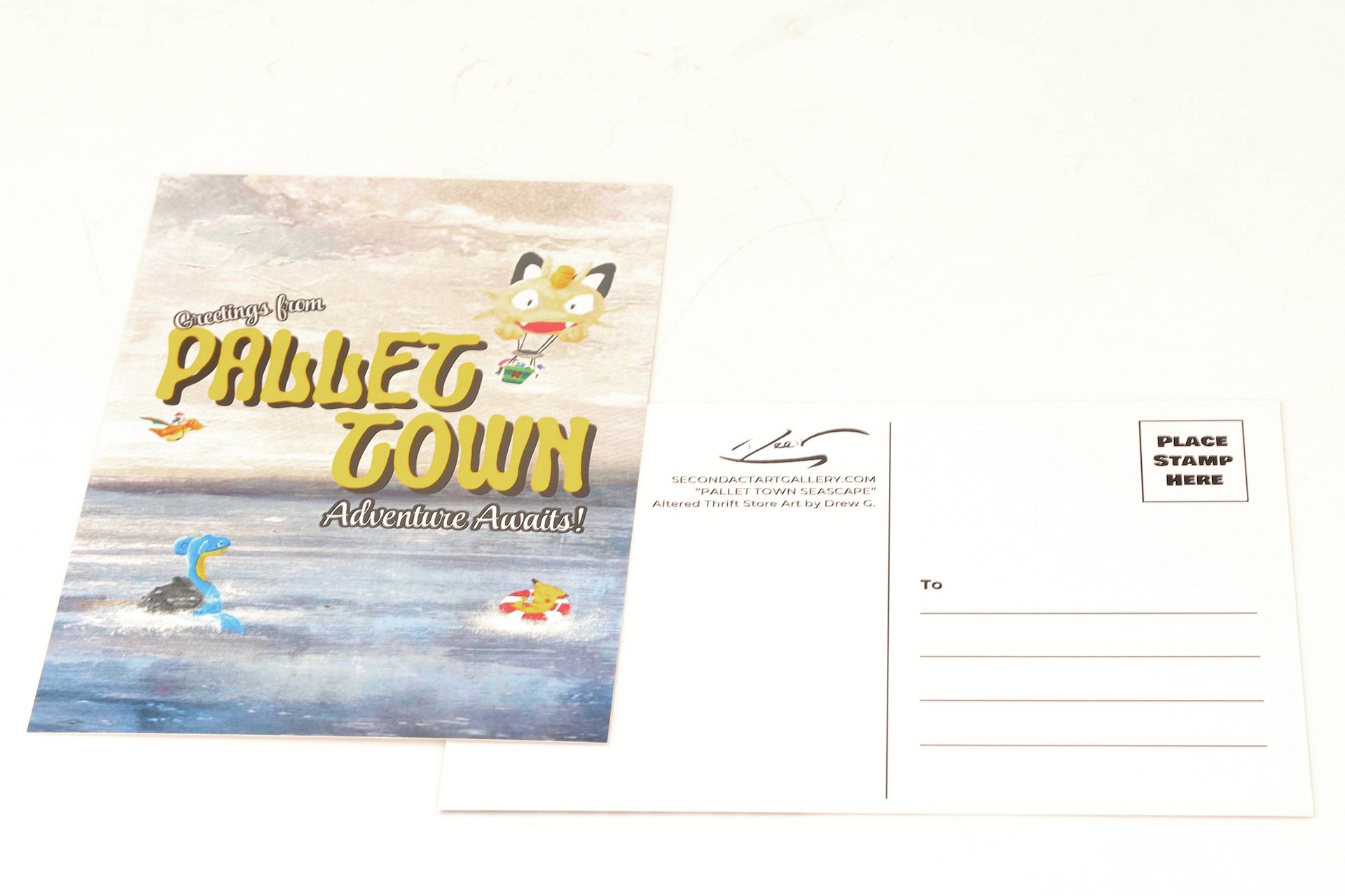 “Pallet Town Seascape” Postcard product image (2)