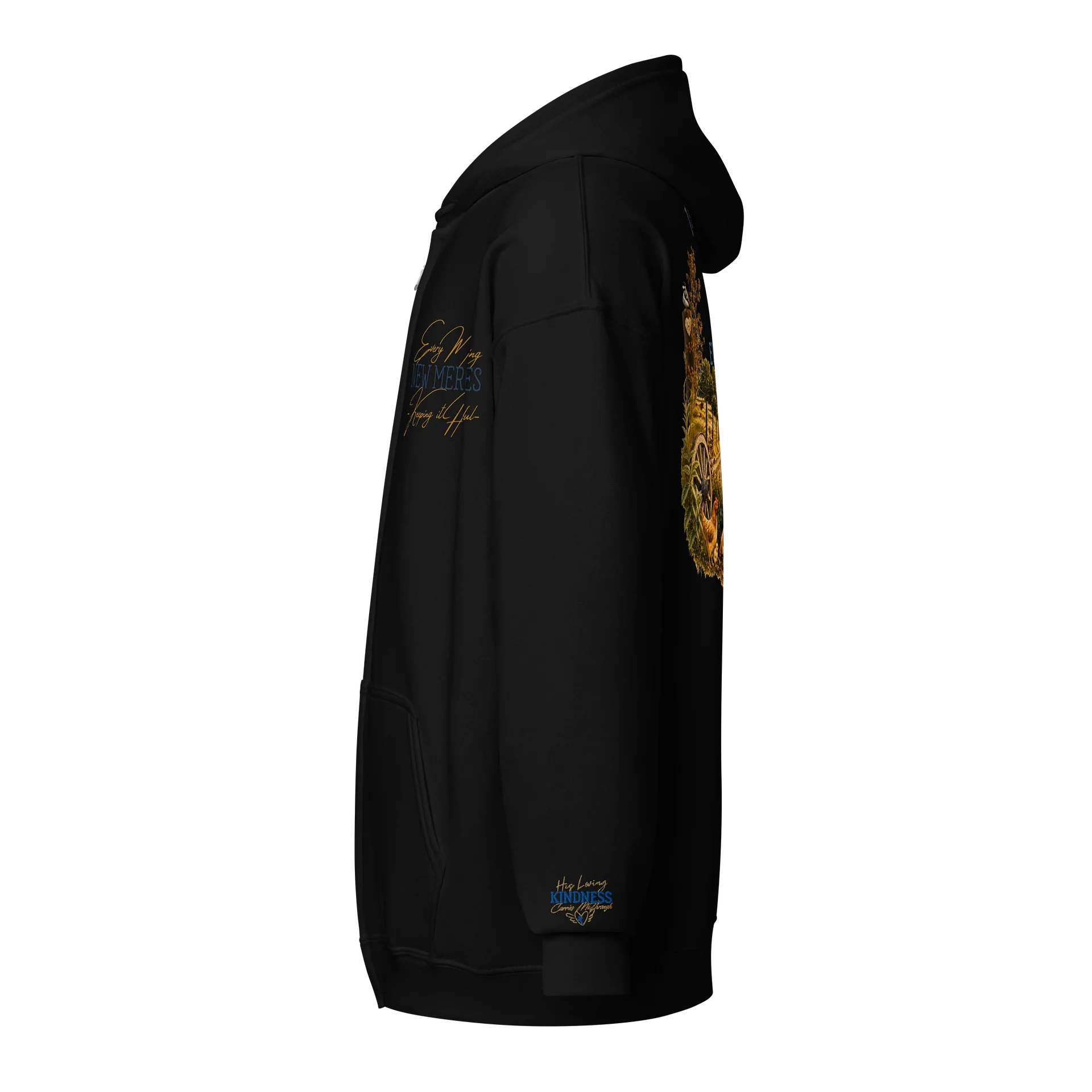 Every Morning New Mercies Men's Zip-Up Hoodie product image (4)