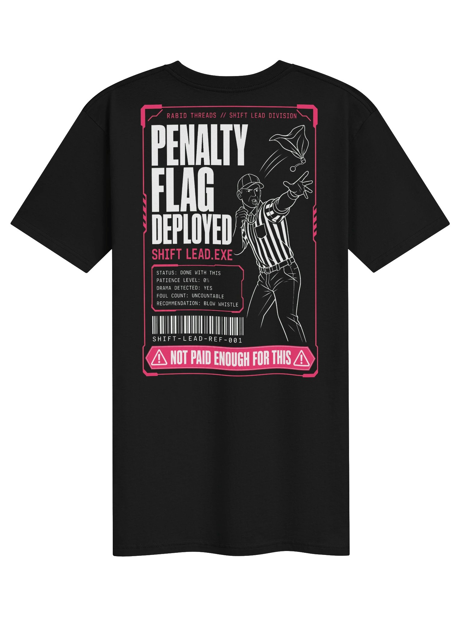 PENALTY FLAG DEPLOYED // SHIFT LEAD DIVISION Heavyweight Tee product image (6)