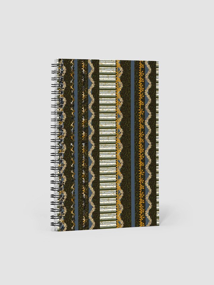 Elegant Stripes Spiral Notebook product image (1)