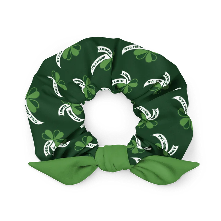 Irish Tag Rugby ☘️ Recycled Hair Scrunchie ♻️ product image (1)