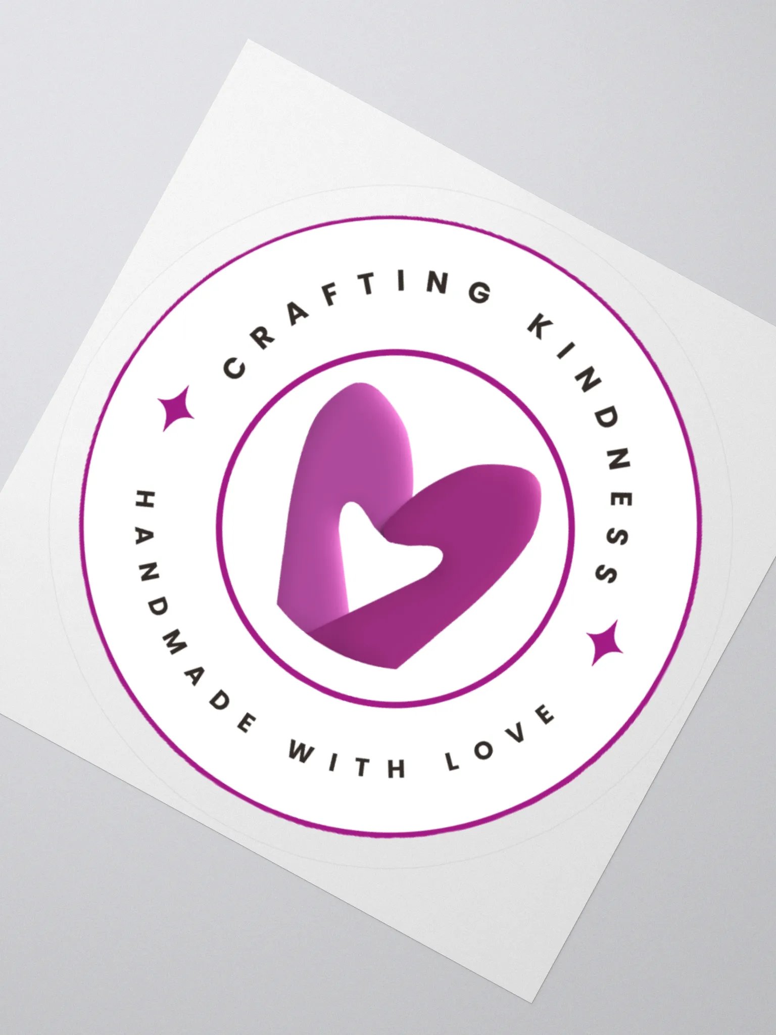 Crafting Kindness Sticker product image (2)