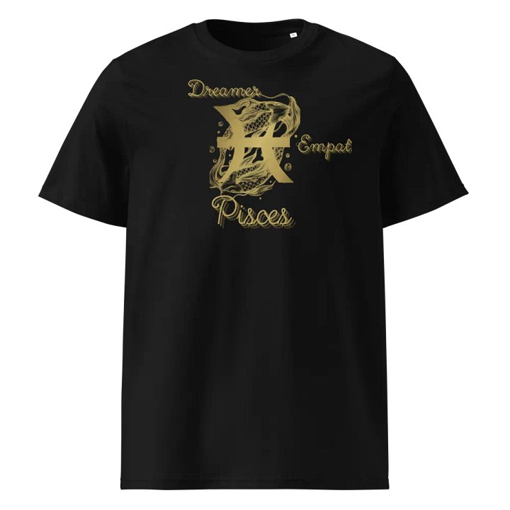 Pisces, Dreamer Empath, Black Tee product image (1)