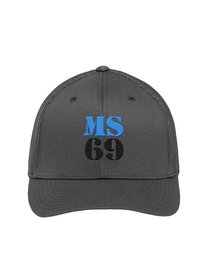 MS69 - Flexfit Trucker Hat Blue/Black product image (1)