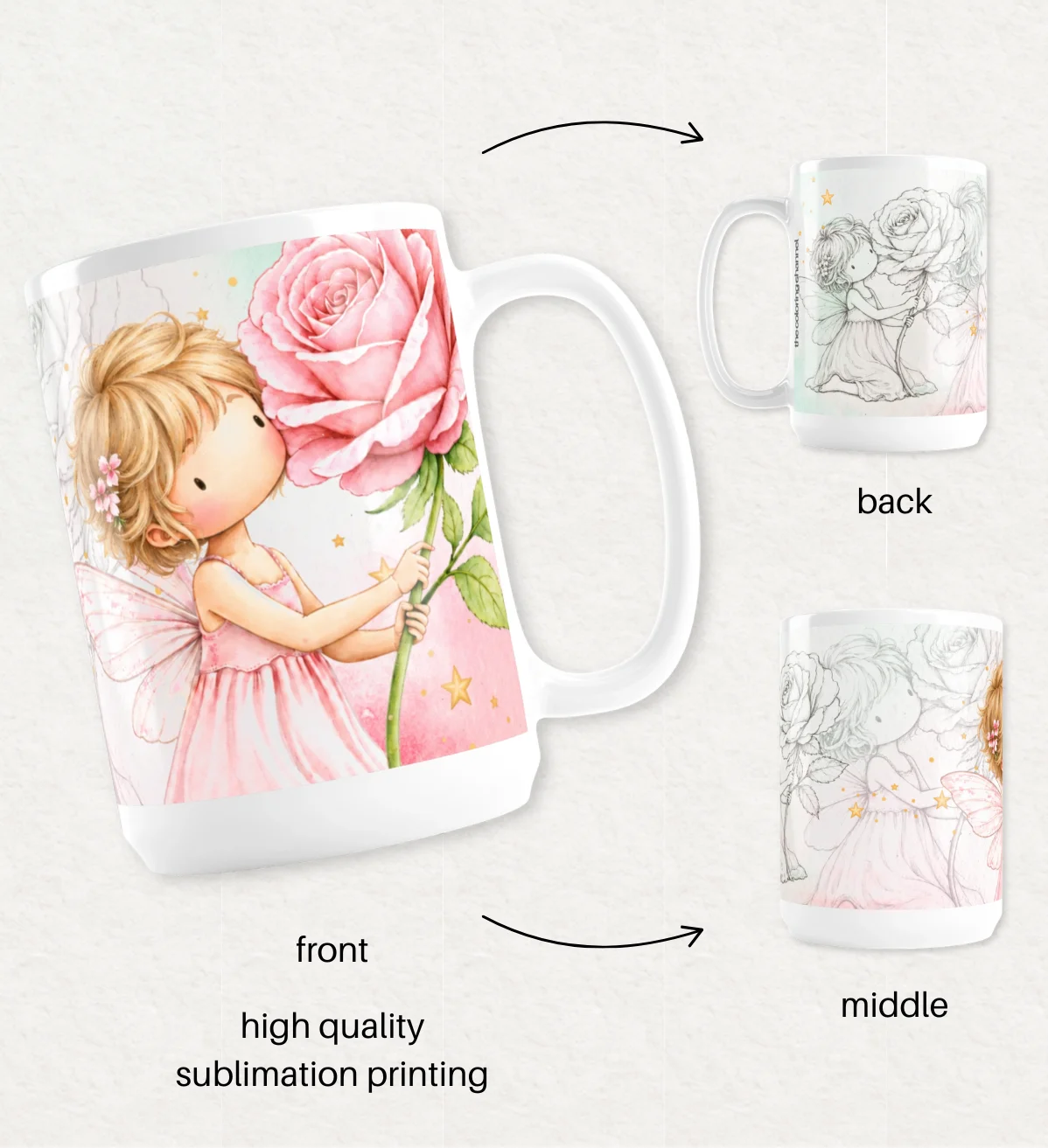 Mug - Rose product image (2)