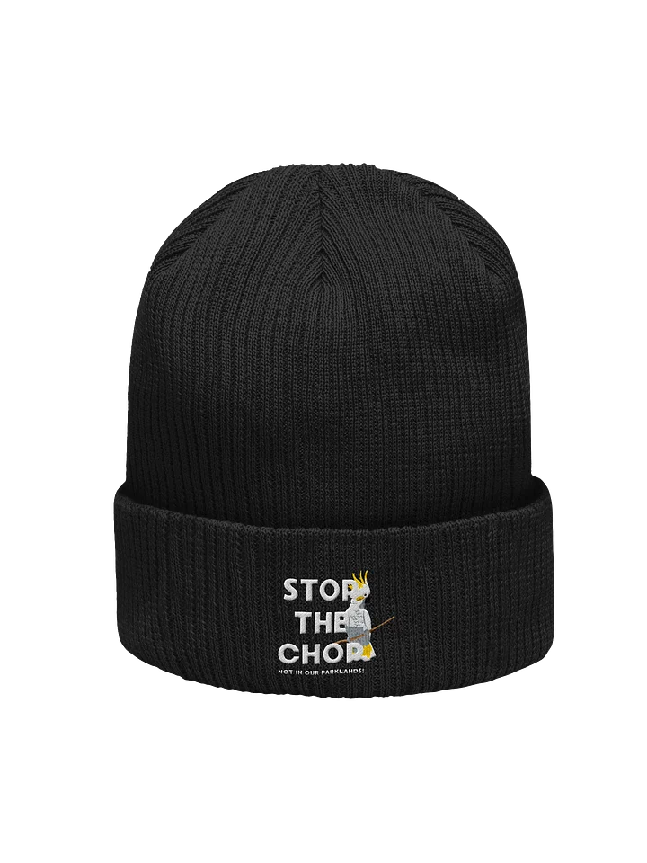 STOP THE CHOP | SC Cockatoo | Organic Beanie product image (1)