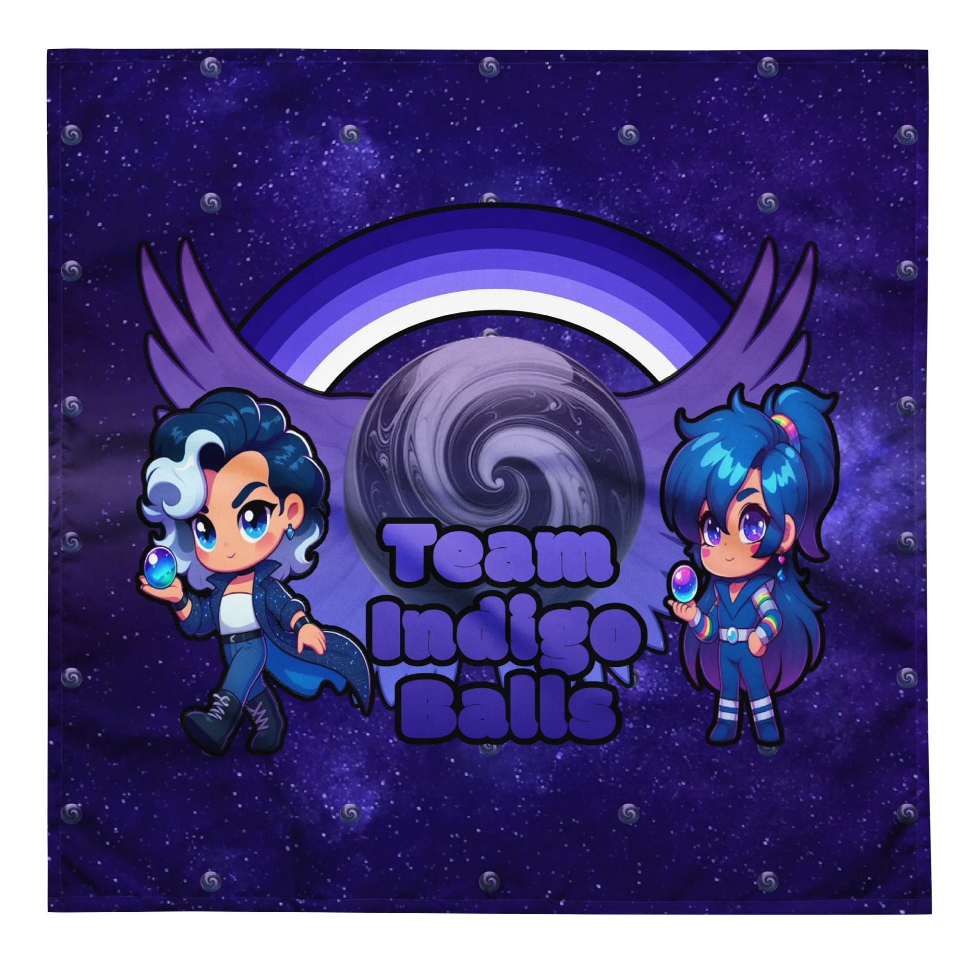 Team Indigo Ball Rag product image (1)