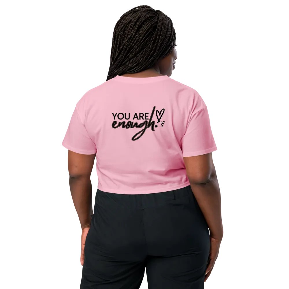 You Are Enough: Womens Crop Top 2. product image (11)