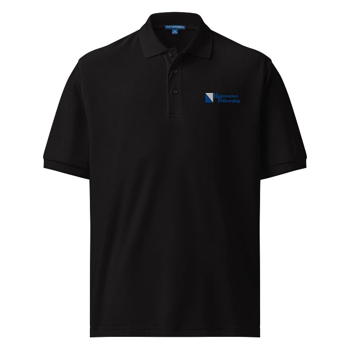Restoration Fellowship Logo Embroidered Polo Shirt product image (1)