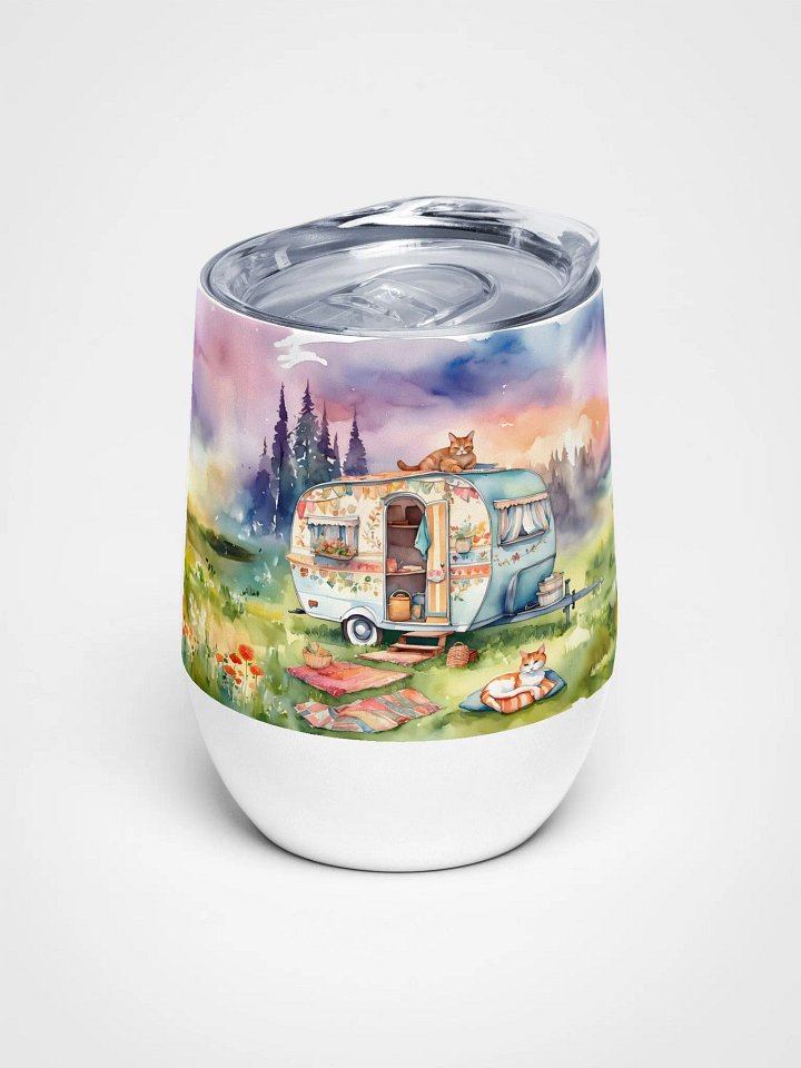 Twilight Woodland Wine Tumbler product image (1)