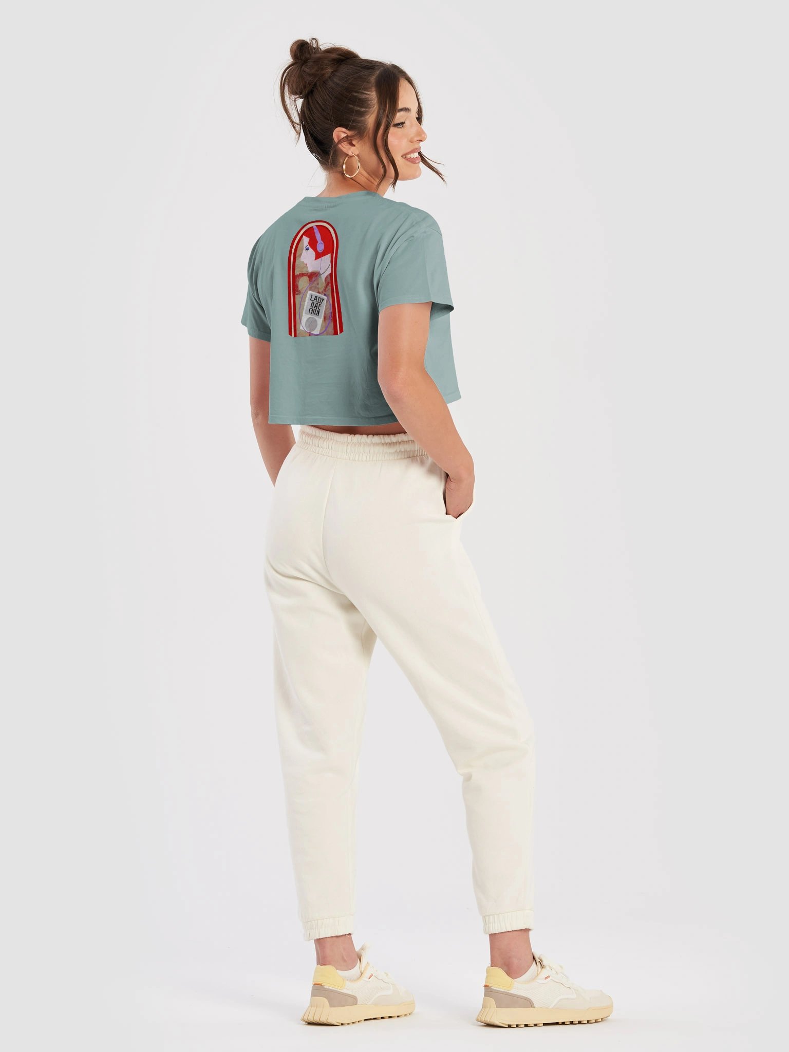 Lady Rae Gun Nouveau Crop Tee product image (4)
