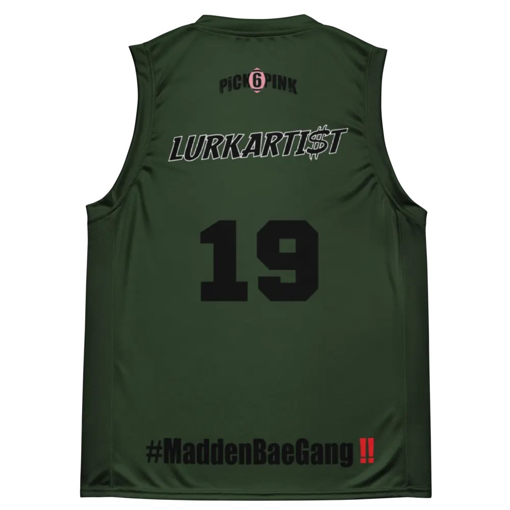 Madden Bae Jersey 👨‍🎨 (Green+ Black Logo) product image (2)