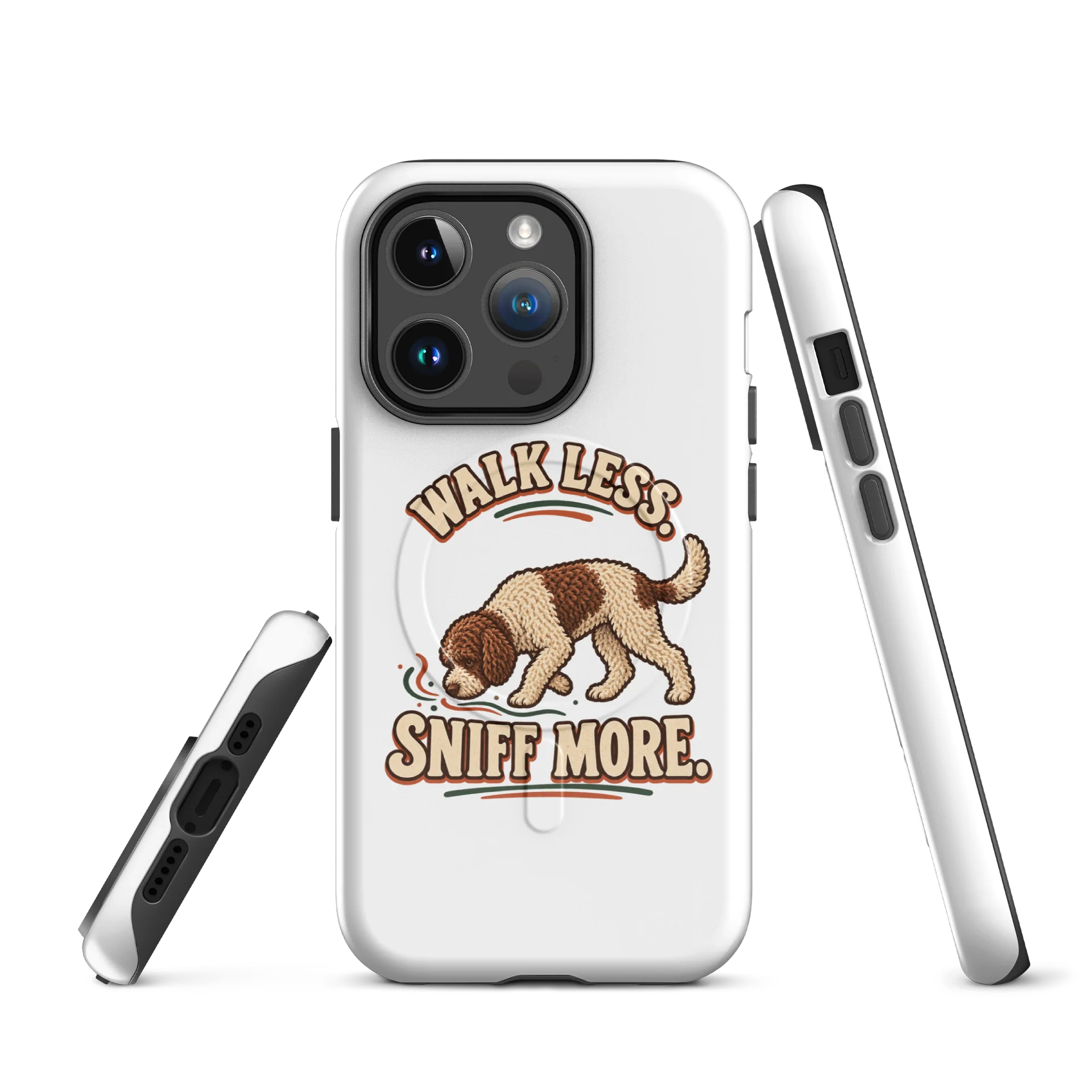 Walk Less, Sniff More iPhone Case product image (3)