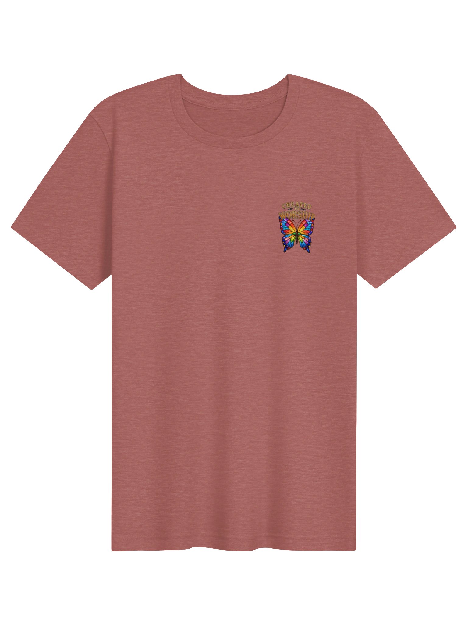 Created to Worship – Butterfly Tee product image (11)