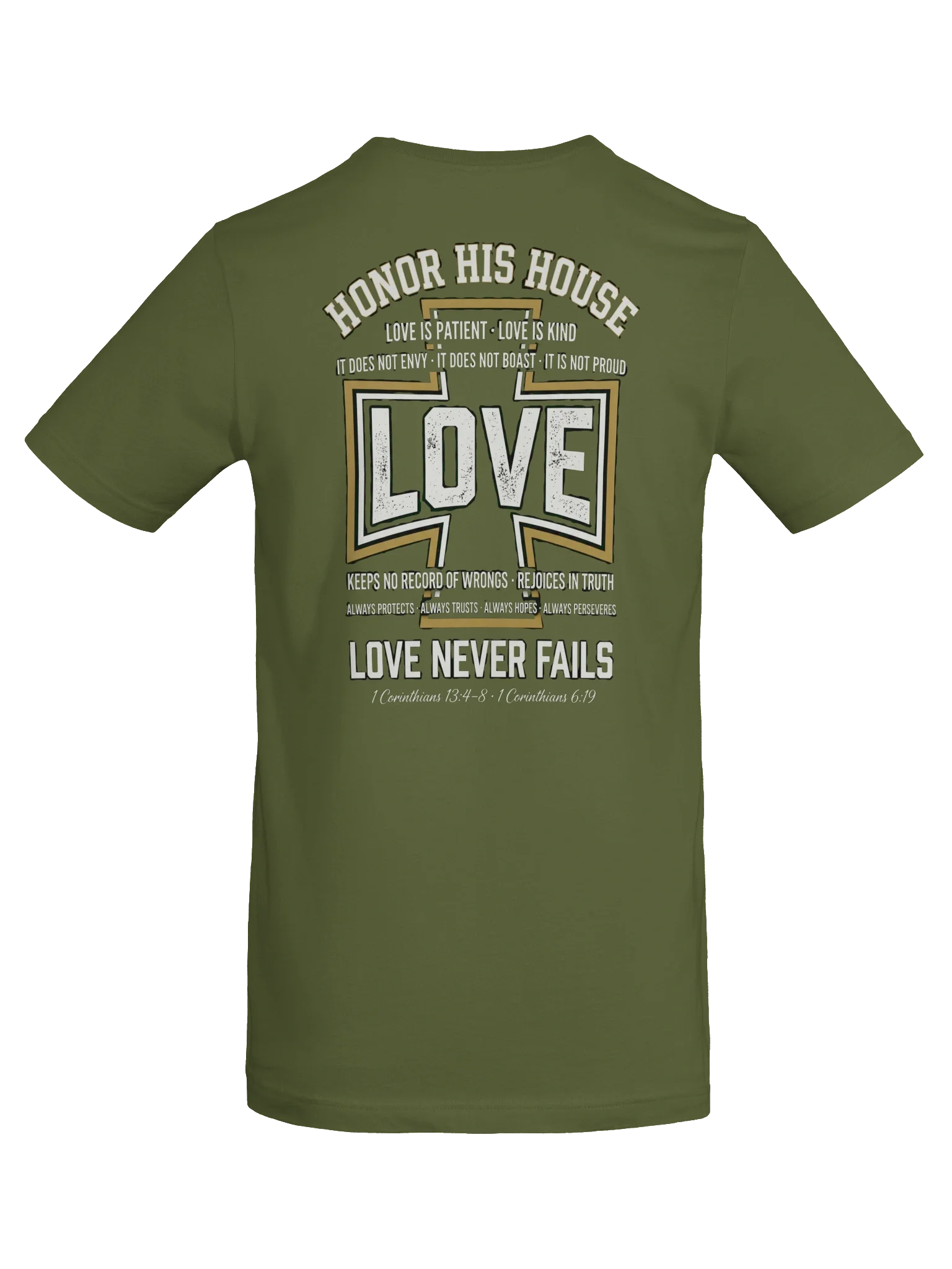 Unisex His House "Love" T-Shirt by His House