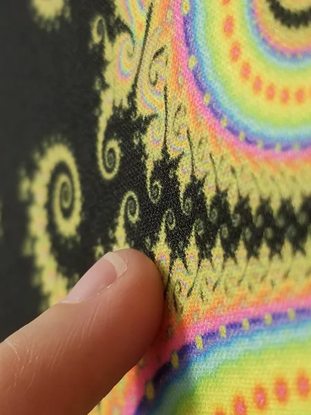 UV fractal tapestry - Pink Lemonade Sunrise product image (7)