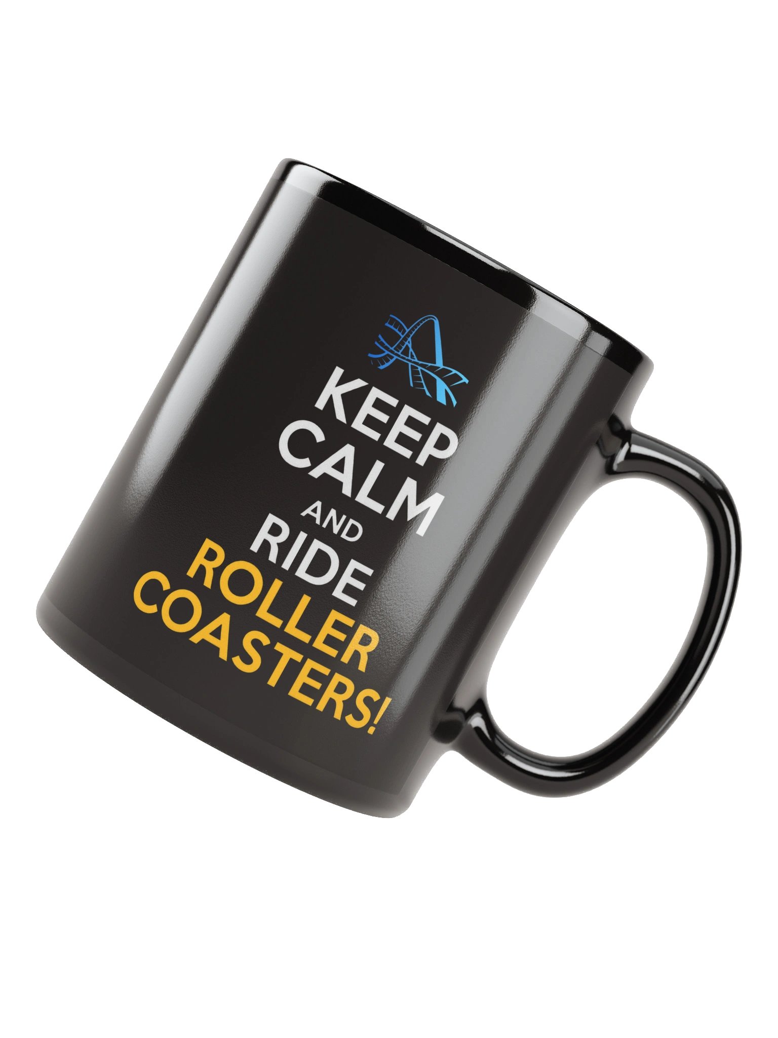 Keep Calm & Ride Roller Coasters Mug product image (4)
