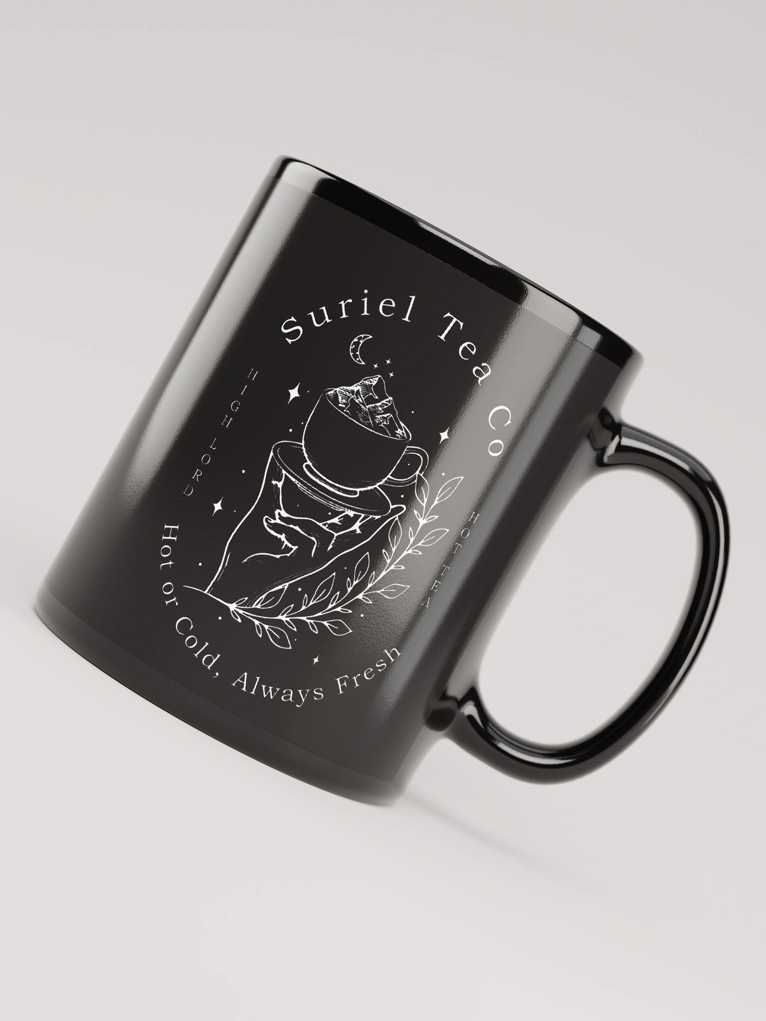 Suriel Tea Co Classic Black Coffee Mug 1B1 product image (7)
