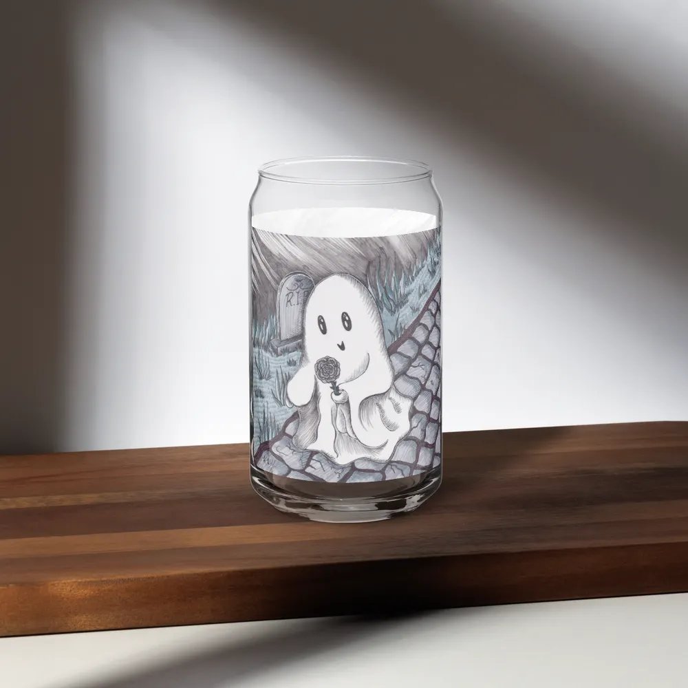 Rose Ghost can-shaped glass product image (7)