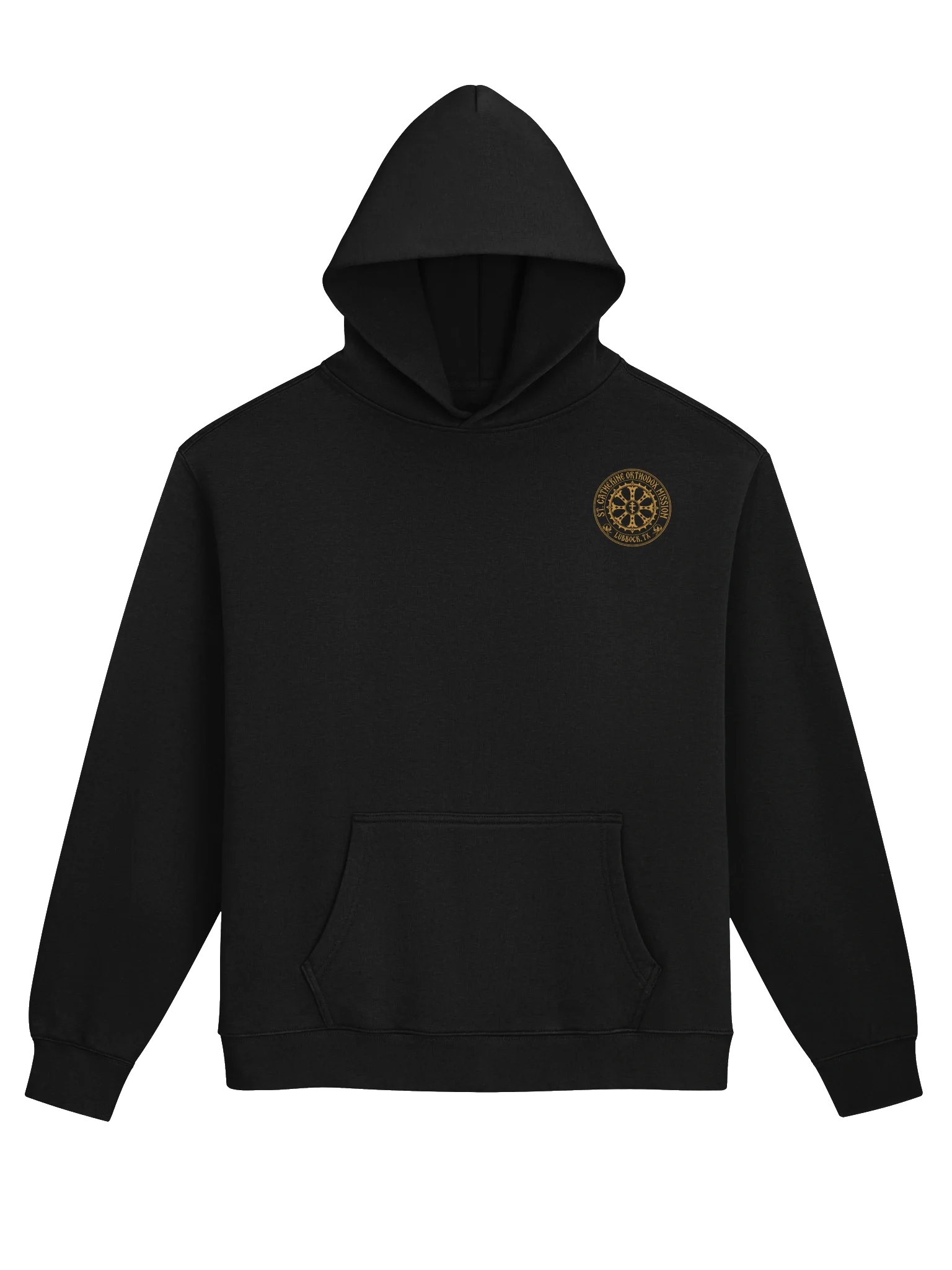 St. Catherine Mission, Orthodoxy or Death — Spiritual Warfare Black Hoodie