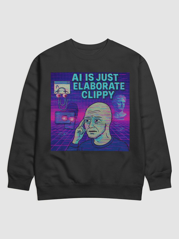 AI Contemplation Sweatshirt product image (1)