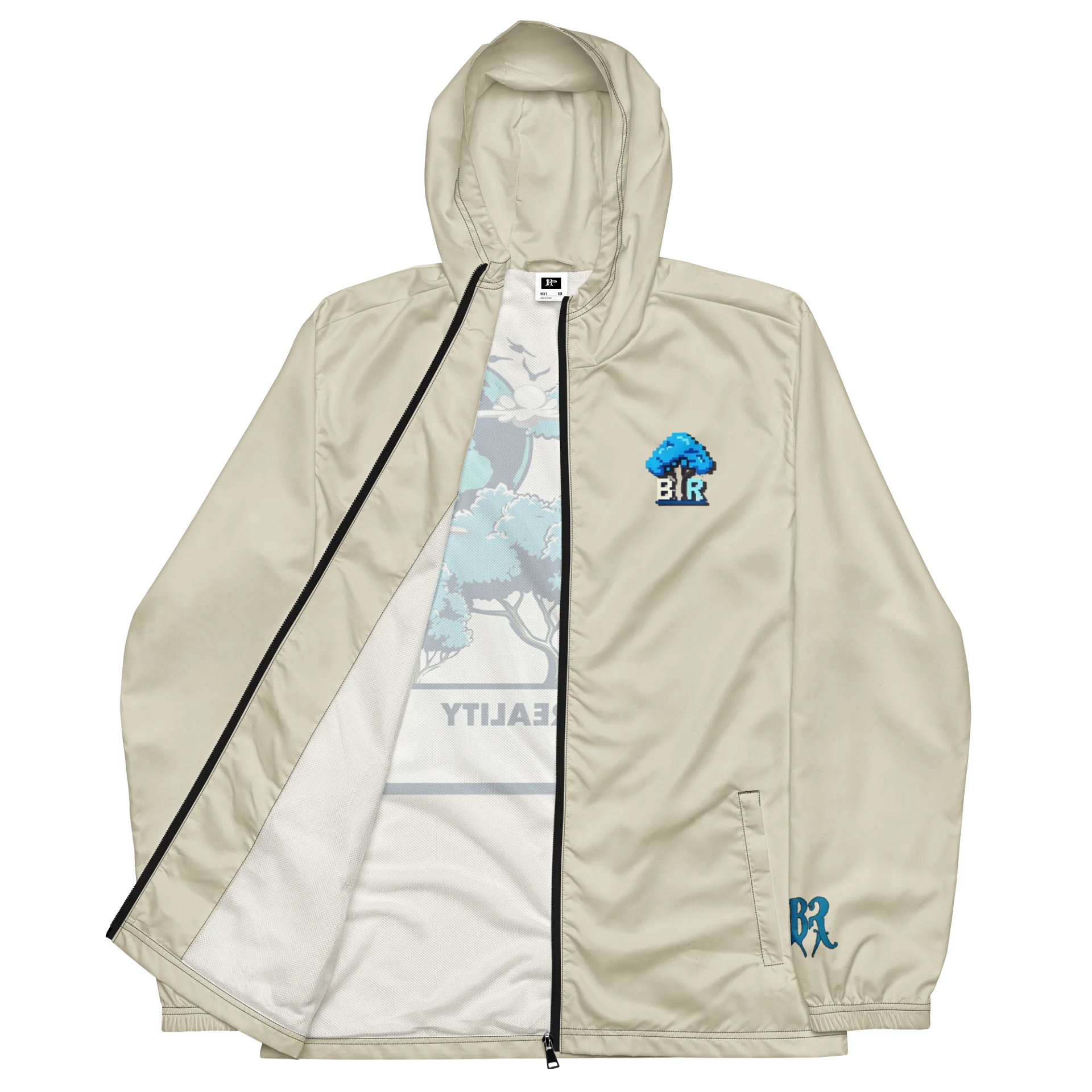 "JERSEY MADE" WINDBREAKER (CREAM) product image (1)